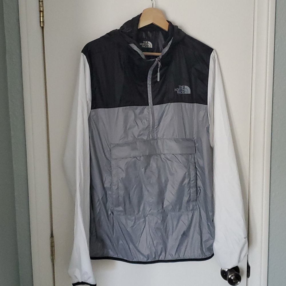 Mens north face fanorak windbreaker hoodie
